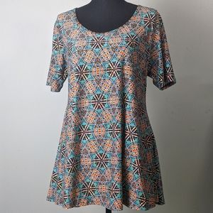 Lularoe Kaleidoscope Mini Dress M